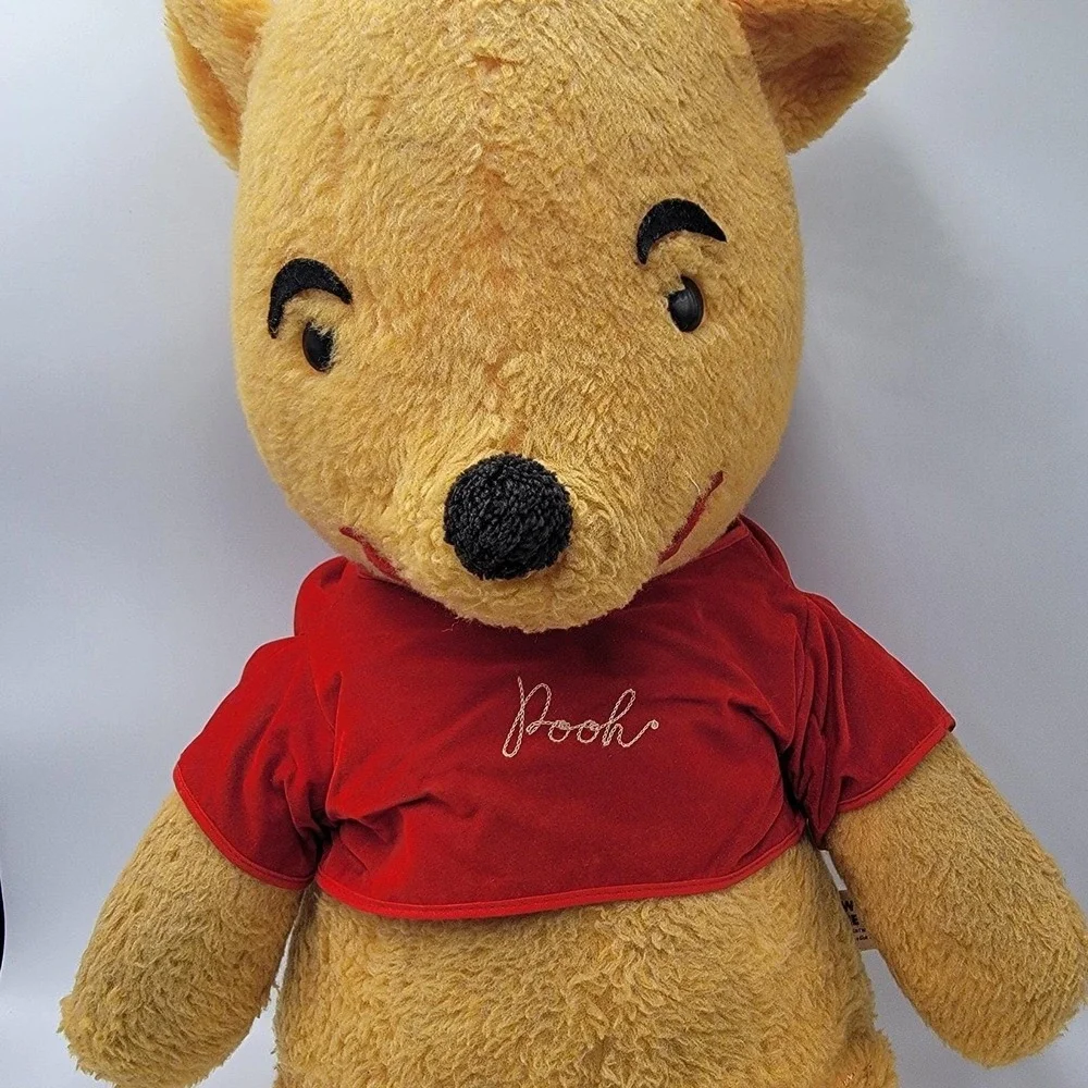 1964 Winnie The Pooh Plush Teddy Bear Gund J. Swedlin Stuffed Animal Disney 24